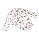 Cropped PJ Set - Perfume Bottles